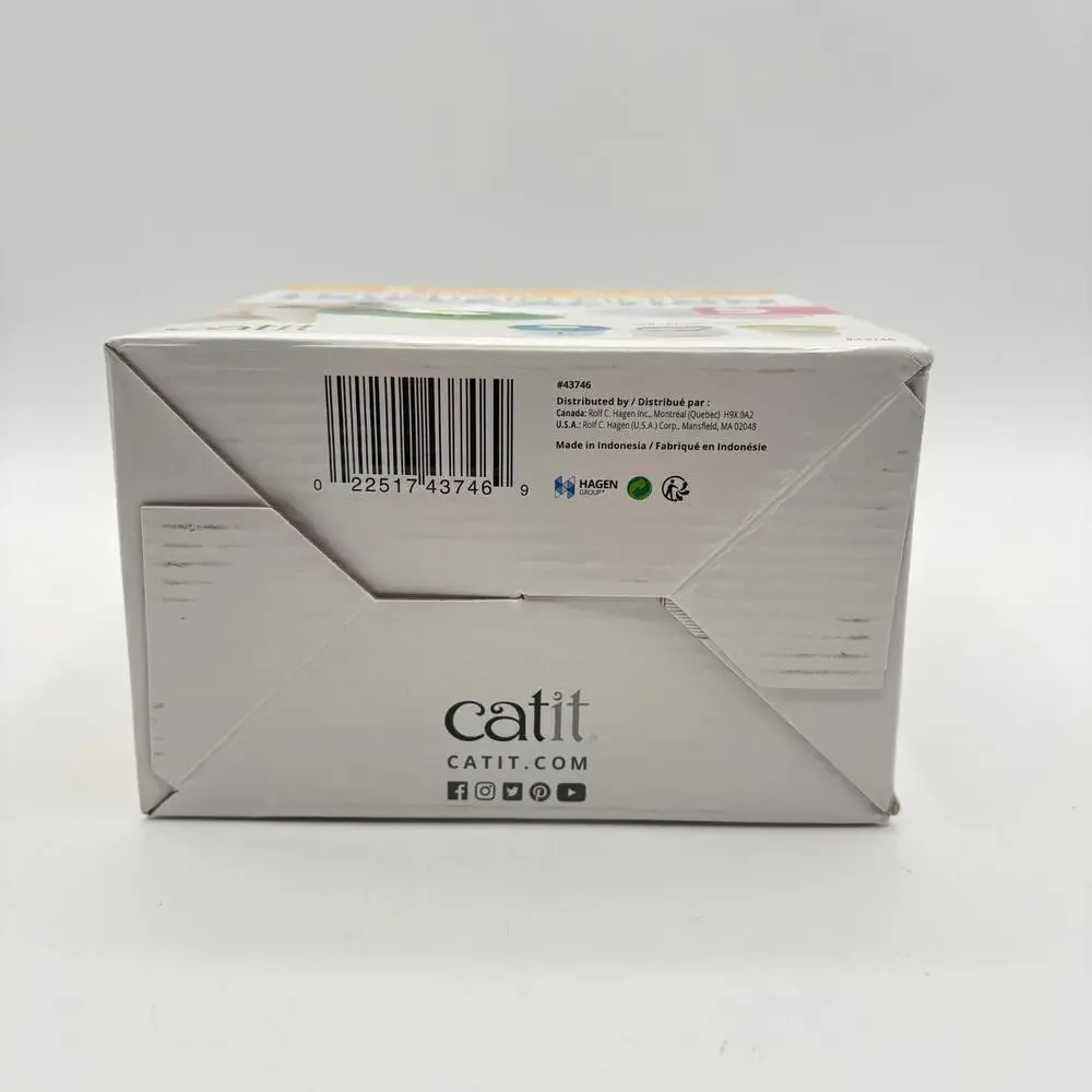 Catit Senses Flower Fountain Triple Action Drinking Water Filters Value 5 Pack